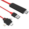 TYPE-C Mobile Phone Plug-and-play On-screen Video Cable