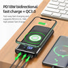 Power Bank 10000mAh Wireless Charger 18W Fast Charging USB Battery