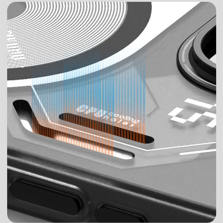 Phone Case Cooling Window Drop-resistant Protective Cover