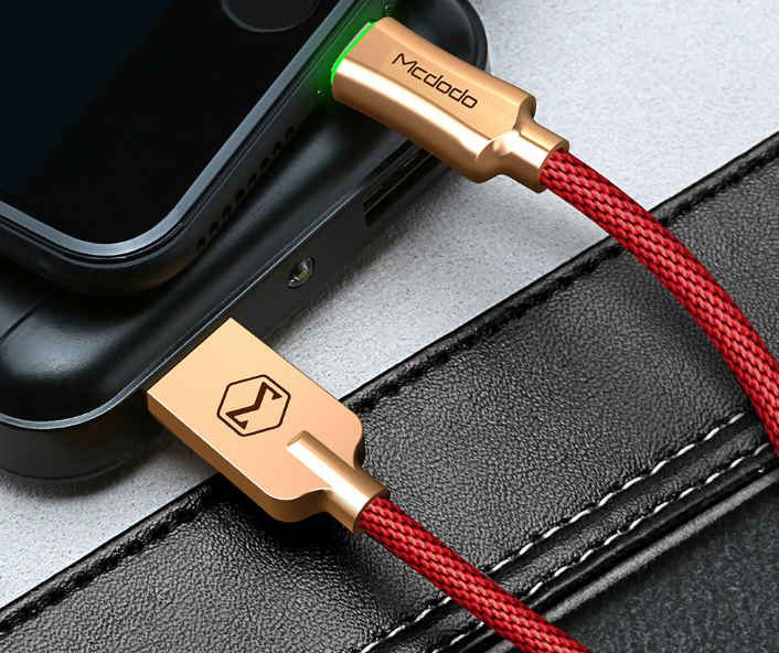 Apple cable Fast Charging intelligent Power-off Aluminum
