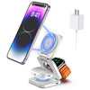 Wireless Charger 3 in 1 Magnetic Suction