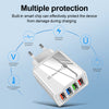 USB Charger 3.0 4 Phone Adapter Wall Mobile Charger Fast Charger