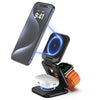 Wireless Charger 3 in 1 Magnetic Suction