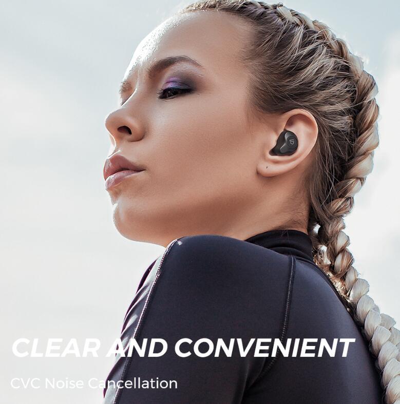 Wireless Earbuds Bluetooth Dual Dynamic SoundPEATS