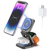 Wireless Charger 3 in 1 Magnetic Suction