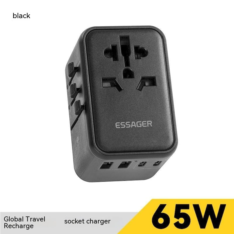 Adapter 65W Charger Universal Travel Plug Converter