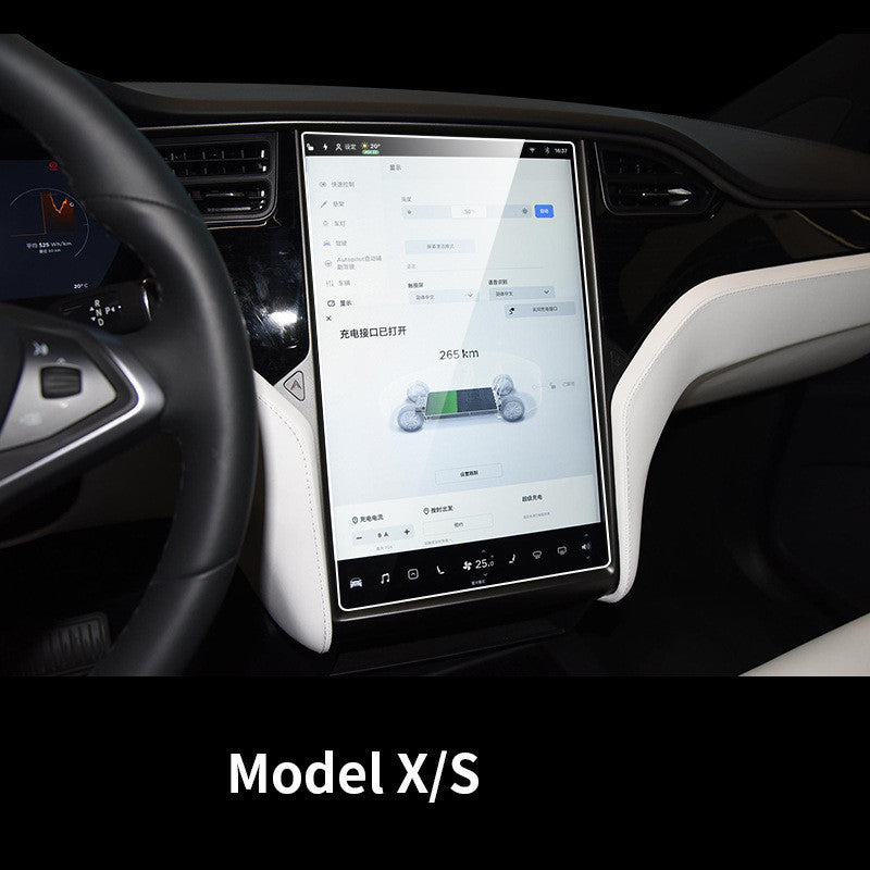 Screen Protector for Tesla Model 3 YXS Central Control Navigation Screen Tempered Film