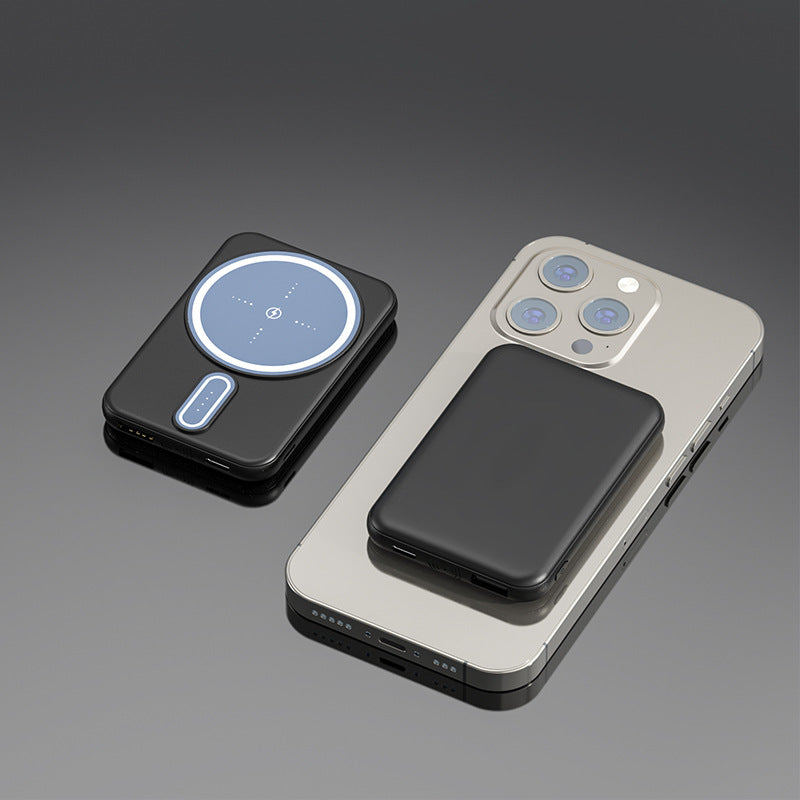 Battery Magnetic Suction Wireless Charging Phone Power Bank