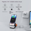 Wireless Charger 3 in 1 Magnetic Suction