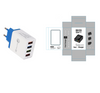 USB Charger 3.0 4 Phone Adapter Wall Mobile Charger Fast Charger