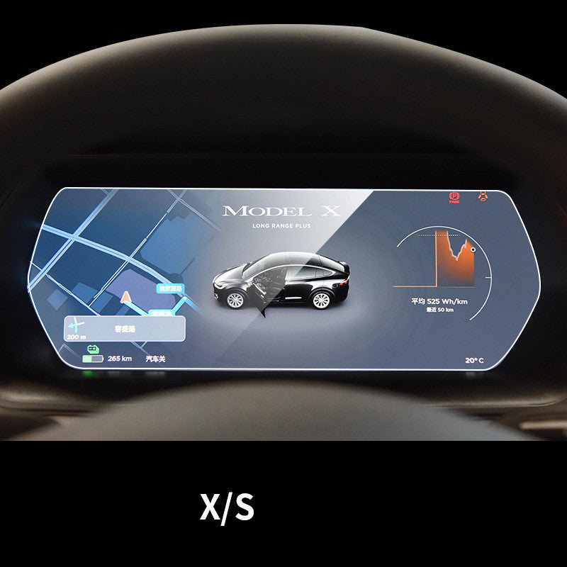 Screen Protector for Tesla Model 3 YXS Central Control Navigation Screen Tempered Film