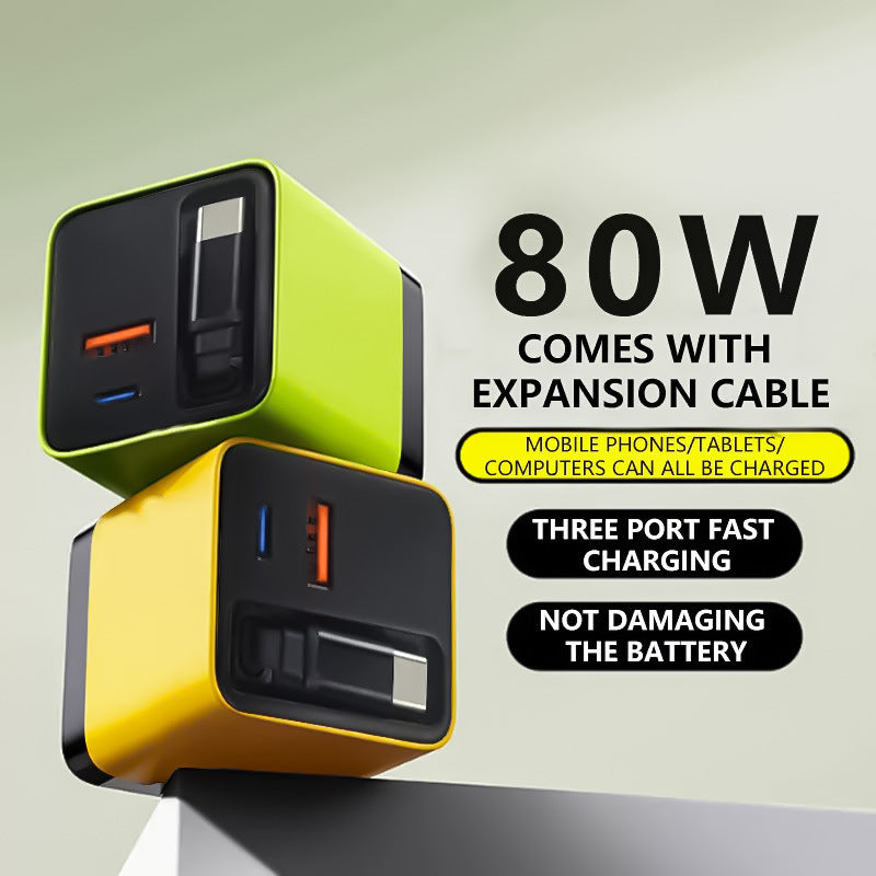 Charger For Phone Fast Charge Heads Gallium Nitride