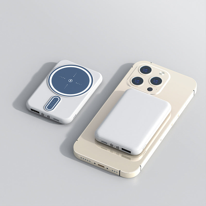 Battery Magnetic Suction Wireless Charging Phone Power Bank