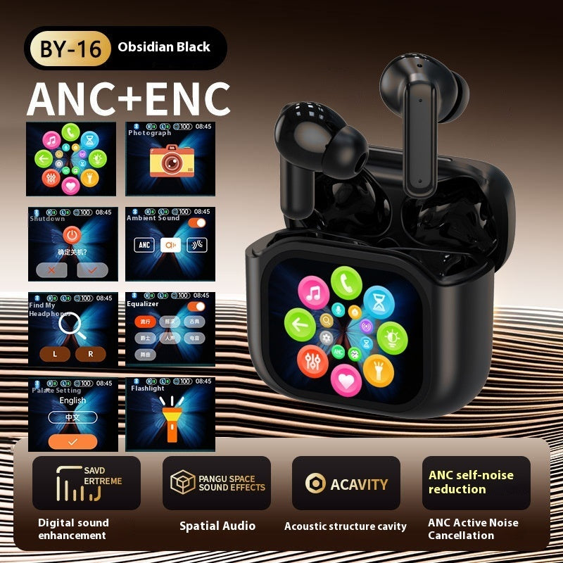 Earphones Bluetooth Headset With Screen Noise Reduction