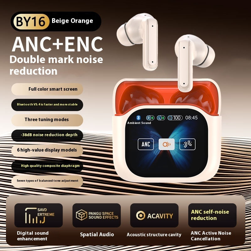 Earphones Bluetooth Headset With Screen Noise Reduction