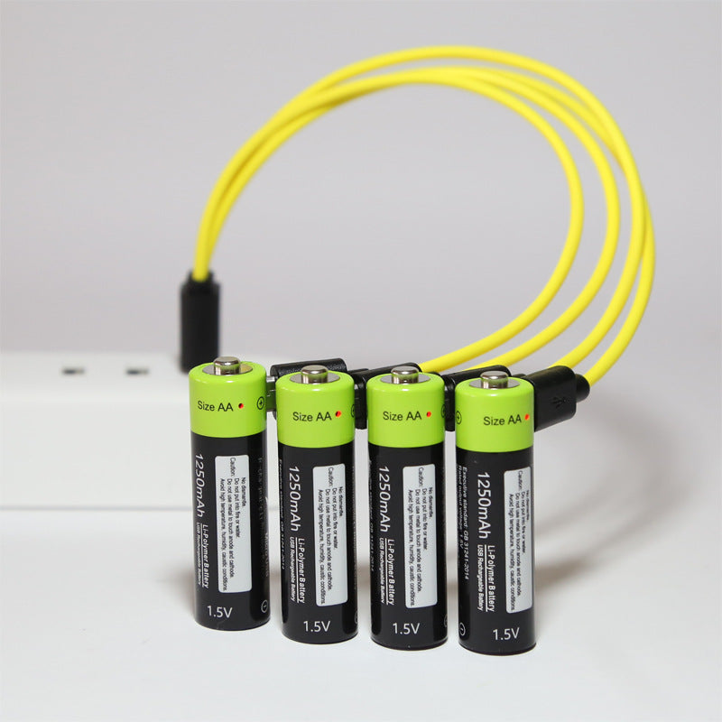 USB Rechargeable Lithium Battery
