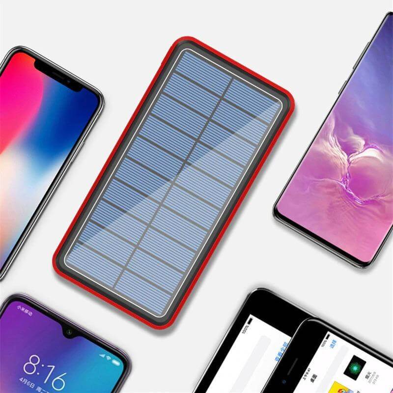 PowerBank Solar Charger Wireless 80000 mAh