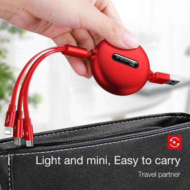 Cafele 3-in-1 charging cable