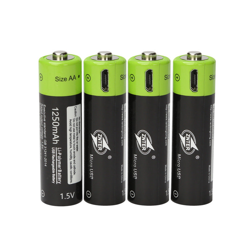USB Rechargeable Lithium Battery