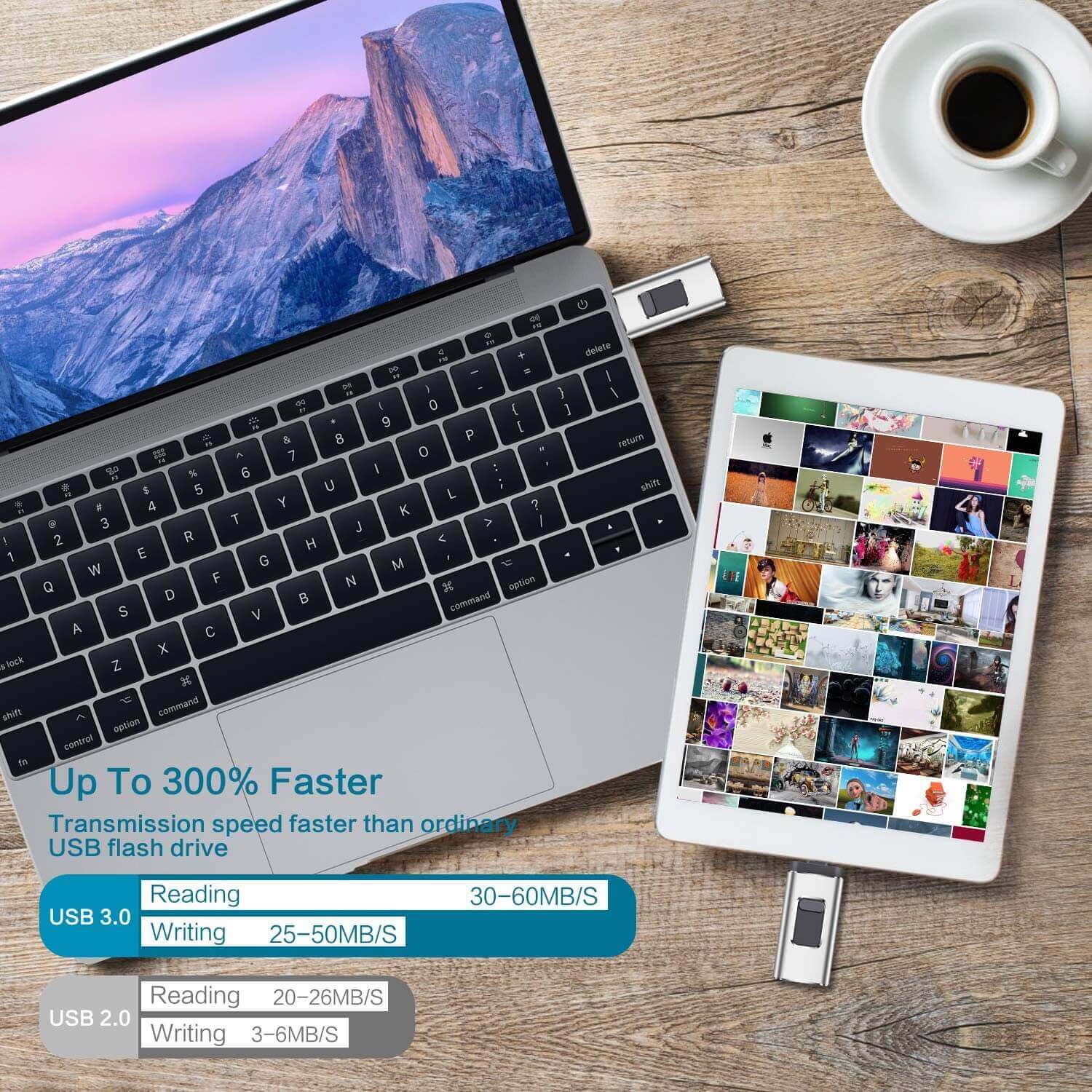 iFlash USB Drive for iPhone, iPad & Android