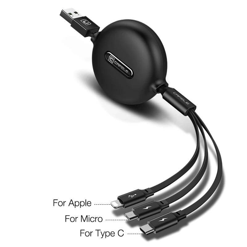 Cafele 3-in-1 charging cable