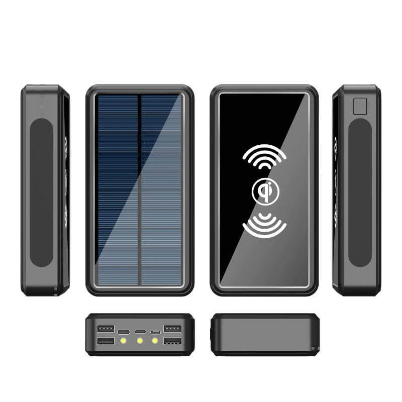 PowerBank Solar Charger Wireless 80000 mAh