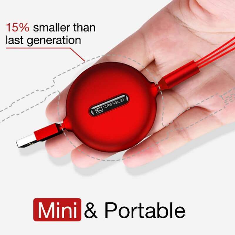 Cafele 3-in-1 charging cable