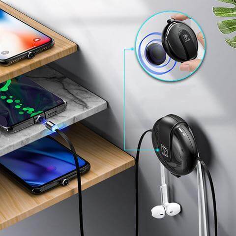 3-in-1 Retractable Magnetic Multiple USB Charger Cable