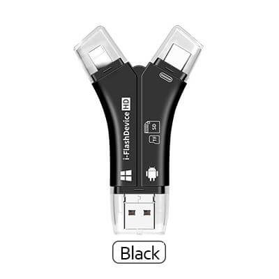 SD Memory Card  4-in-1 Media Transfer