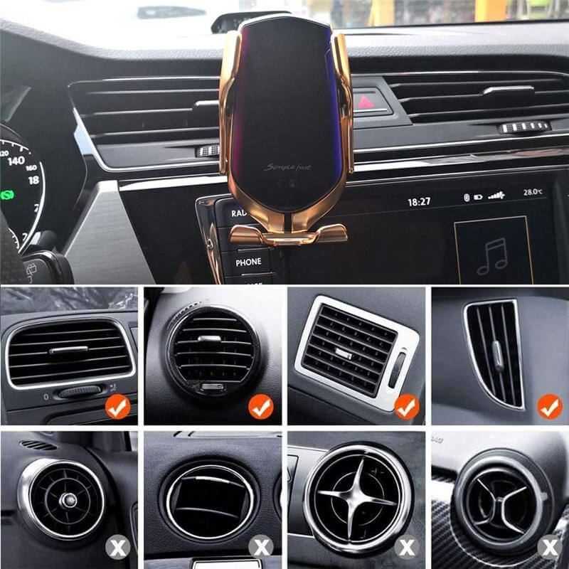 Automatic Car phone Charging Holder