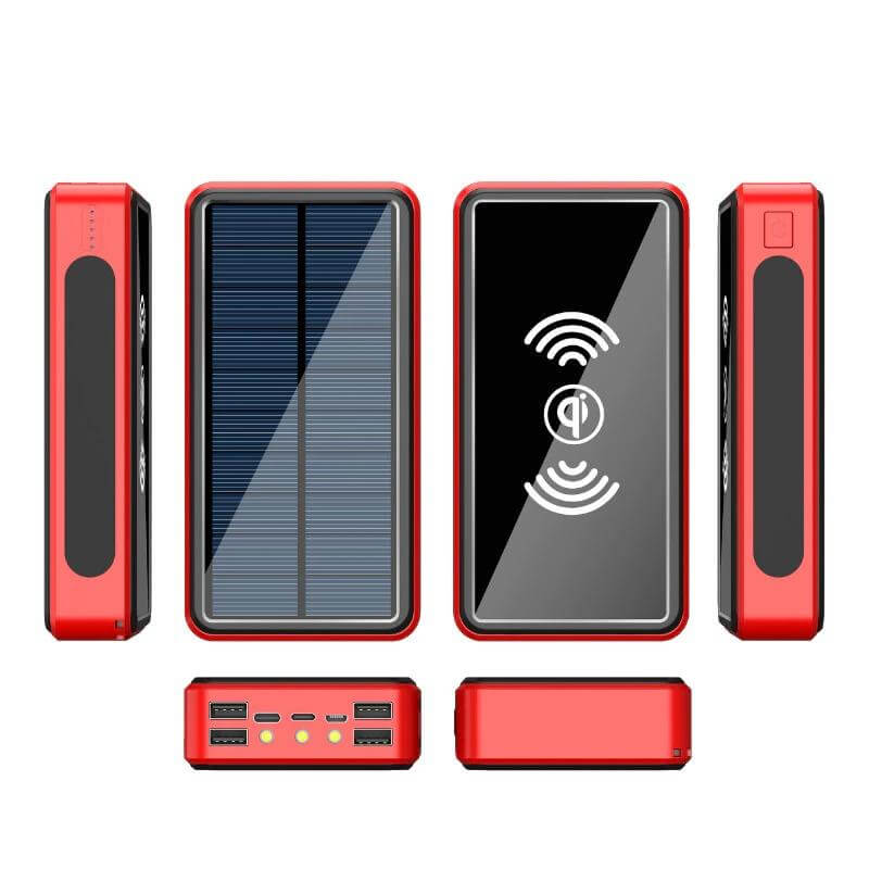 PowerBank Solar Charger Wireless 80000 mAh