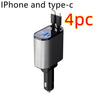 USB Car Charger Cigarette Lighter USB And TYPE-C Adapter