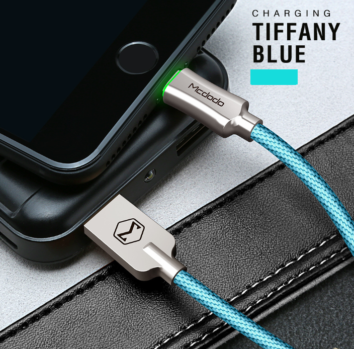 Apple cable Fast Charging intelligent Power-off Aluminum