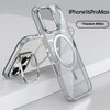 Phone Case Metal Bracket Protective Sleeve Airbag Drop-resistant Transparent