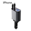 USB Car Charger Cigarette Lighter USB And TYPE-C Adapter