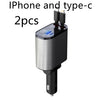 USB Car Charger Cigarette Lighter USB And TYPE-C Adapter