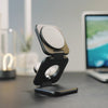 Wireless Charger  Magnetic Mobile Watch Headset Three-in-one Folding