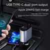 USB Car Charger Cigarette Lighter USB And TYPE-C Adapter