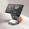Wireless Charger  Magnetic Mobile Watch Headset Three-in-one Folding