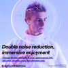 Wireless Earpuds Bluetooth 5.3 Headphones Sport Gaming Headsets Noise Reduction Bass