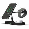 Charger Stand 4 in 1 Wireless Charging Station for All Apple - Android Phone