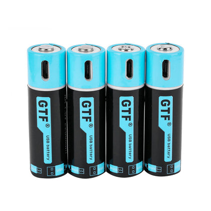 USB AA rechargeable battery Lithium ion