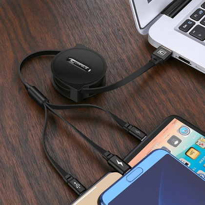 Cafele 3-in-1 charging cable - Mobile Tech Hub